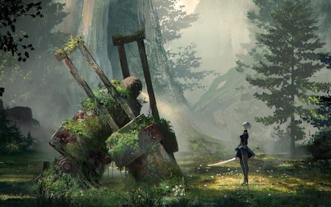 尼尔机械纪元如何全屏