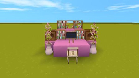 迷你世界怎么做学习桌